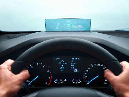 Ford ADAS co-pilot360 HUD