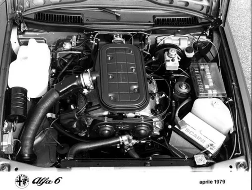 Alfa Romeo Alfa 6 v6 busso