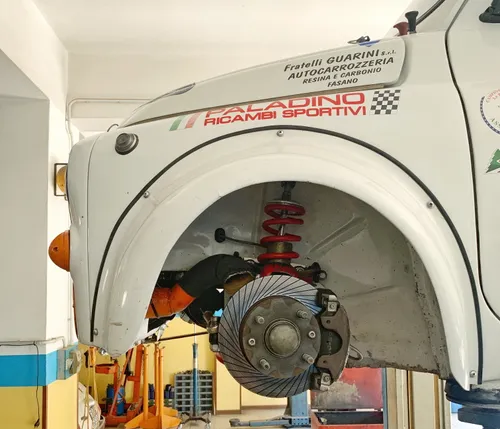 Sospensioni e freni Fiat 500 Morabito Racing