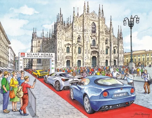 milano monza parata piazza duomo