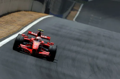 Kimi Raikkonen GP Interlagos 2007