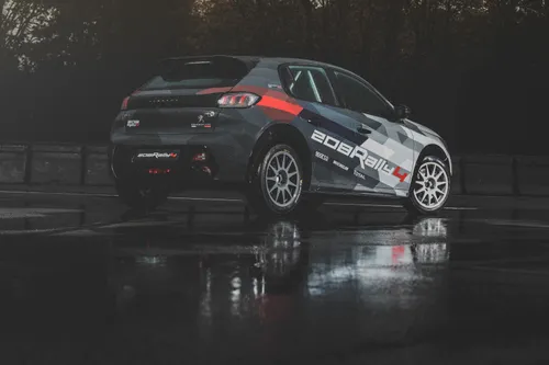 Peugeot 208 Rally 4 posteriore