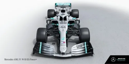 Mercedes W11 front