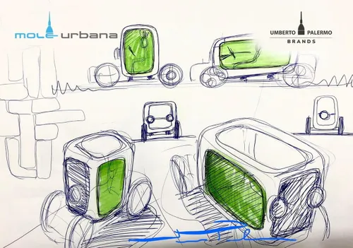 Mole Urbana bozzetto Umberto Palermo