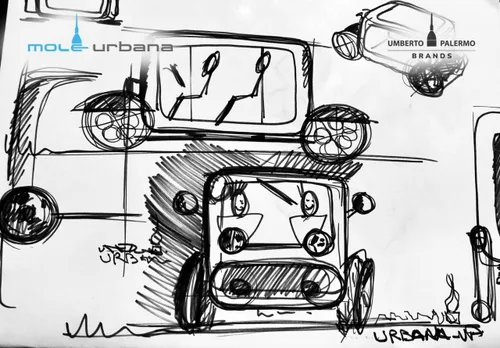 Mole Urbana bozzetto