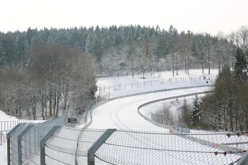 Nurburgring innevato