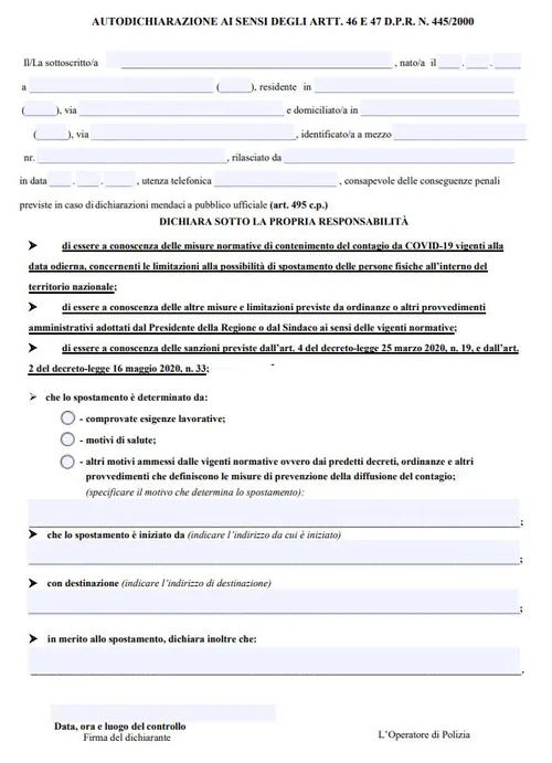 modulo-autocertificazione-covid-foto