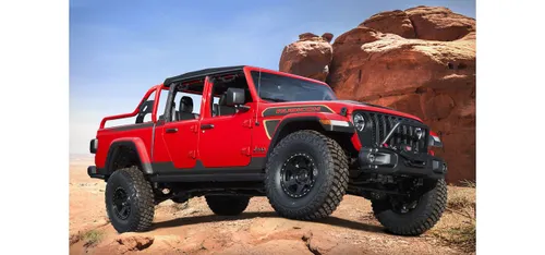 Jeep Red Bare