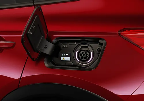 opel grandland x hybrid4 bocchettone ricarica elettrica