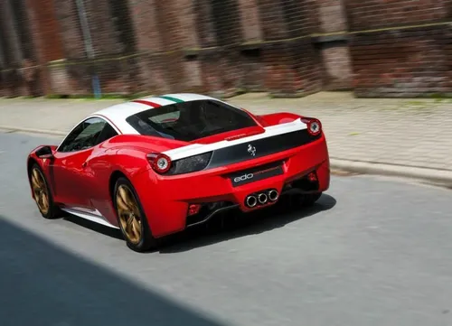 ferrari 458 italia niki lauda posteriore