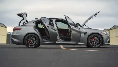 giulia quadrifoglio nring bring a trailer