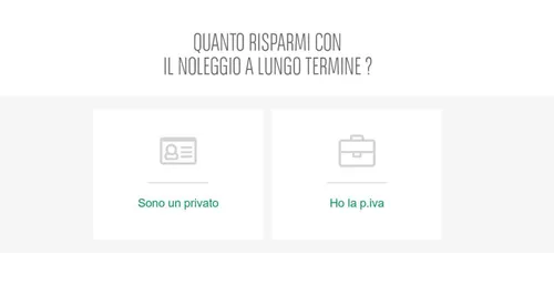 risparmio noleggio a lungo termine
