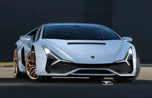 Lamborghini Huracan rendering
