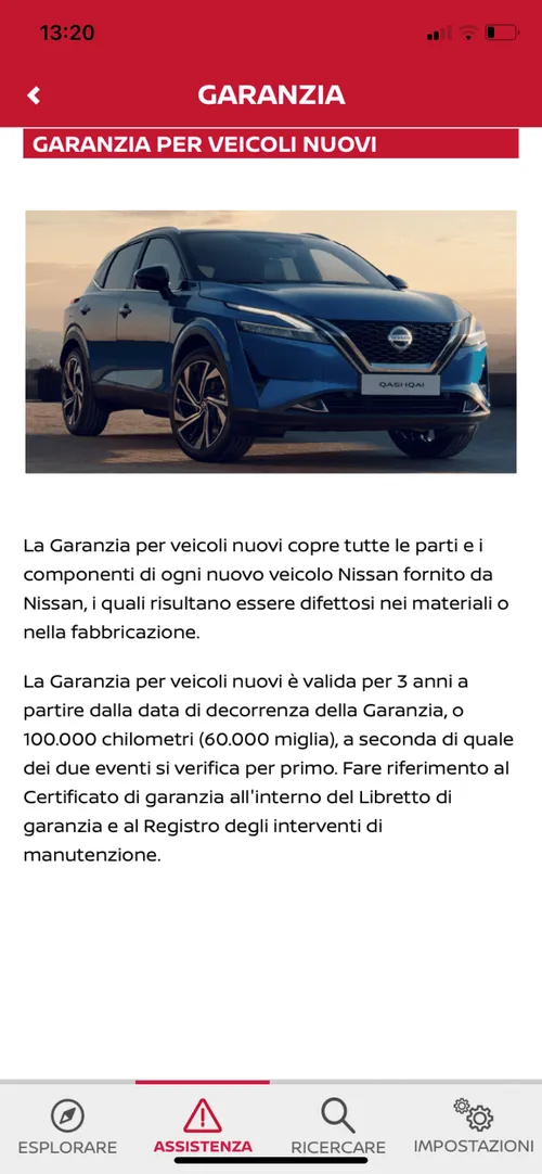 app nissan qashqai