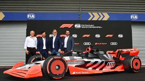 audi formula 1 presentazione