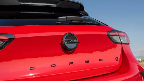 opel corsa 40 years logo e