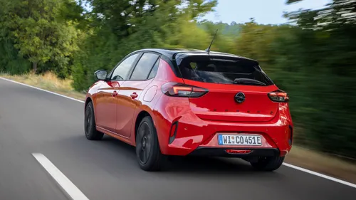 opel corsa 40 years posteriore guida