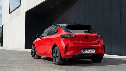 opel corsa 40 years posteriore