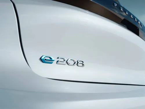 peugeot e 208 2023 logo