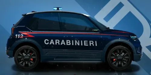 Panda Carabinieri Lato