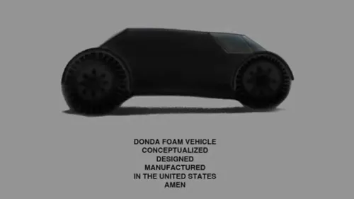 kanye west concept donda foam vehicle