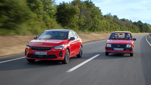 opel corsa 40 years guida con corsa a