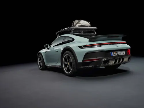 porsche 911 dakar posteriore