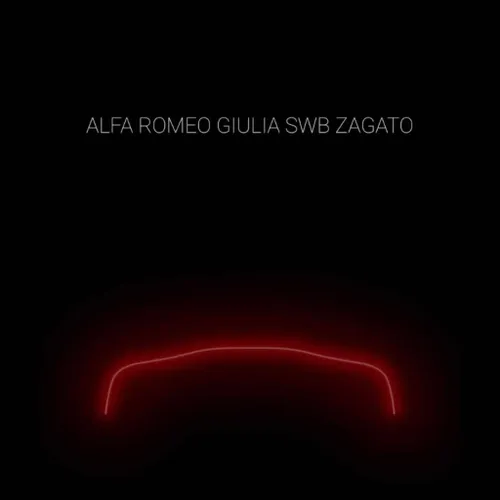Alfa Romeo Giulia SWB Zagato Teaser
