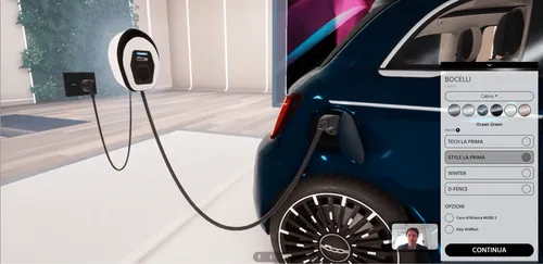 Metaverso-FIAT-ricarica-500