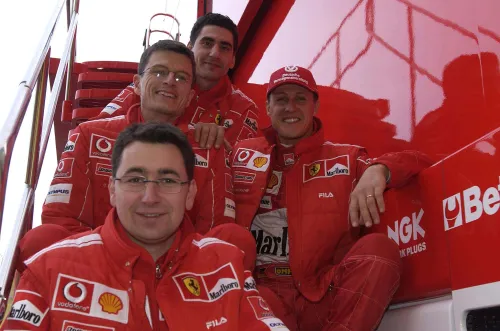 Michael Schumacher binotto Stella