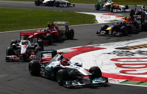 Michael Schumacher Mercedes Monza