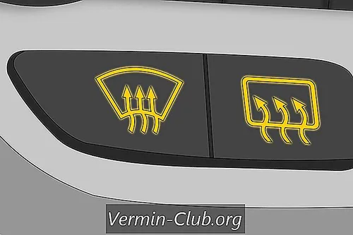 what does defrost indicator warning light mean