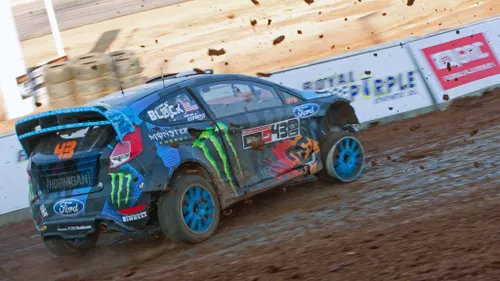 ken block morto rallycross 2013