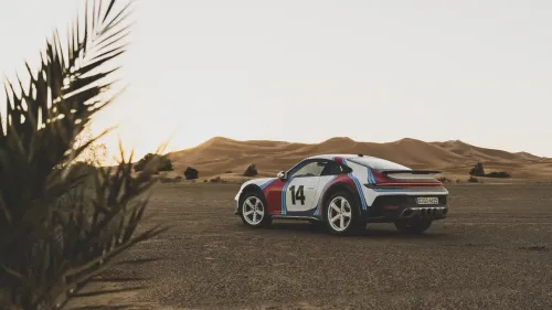porsche 911 dakar set grafiche rally 7