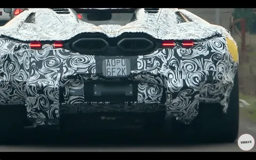 Scarico Lamborghini V12