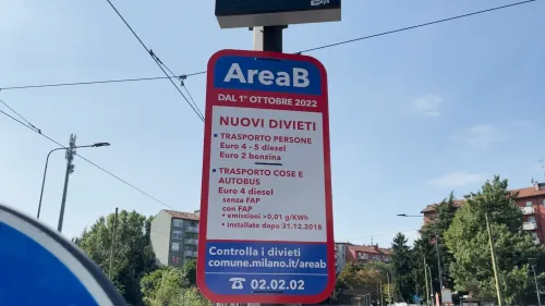 Area B Milano divieti 2023
