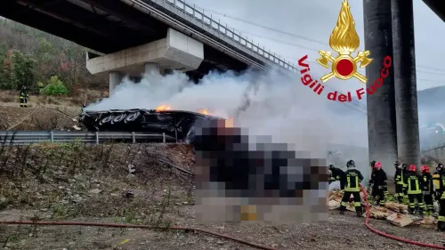 incidente A1 tir precipita