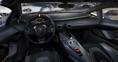 lamborghini autentica interni