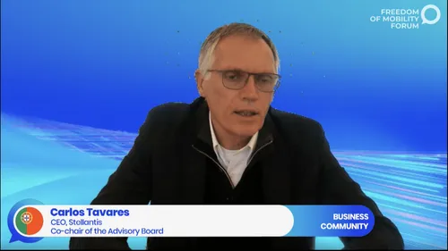 Carlos Tavares Freedom of Mobility forum Stellantis