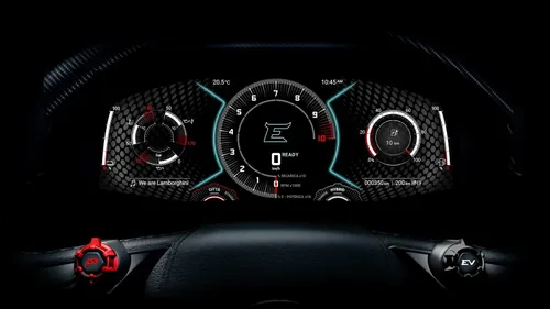 lamborghini lb744 volante strumenti 2