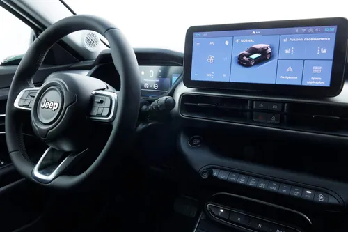 schermo centrale jeep avenger