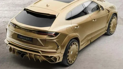 gold mansory venatus lamborghini urus