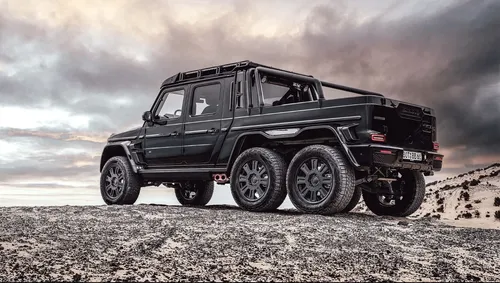 Brabus XLP 6x6 Superblack rear