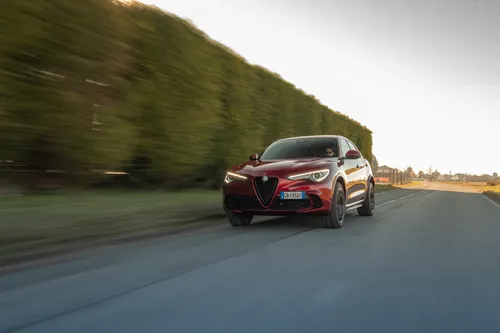 stelvio quadrifoglio guida alfa romeo