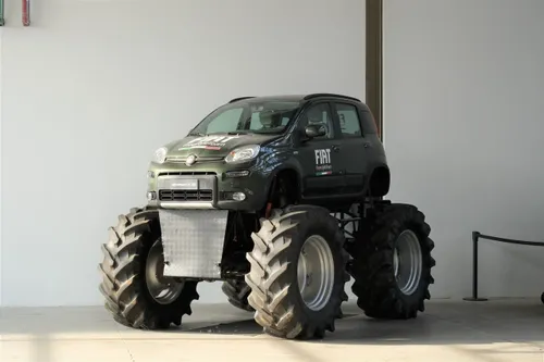 panda monster truck