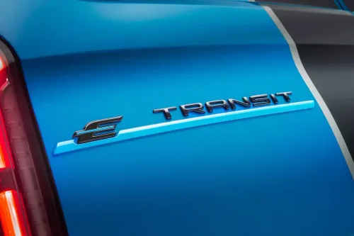 ford e transit custom 2024 detail logo