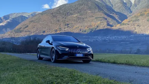 mercedes amg eqe 53 frontale