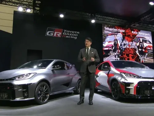 due GR yaris con toyoda