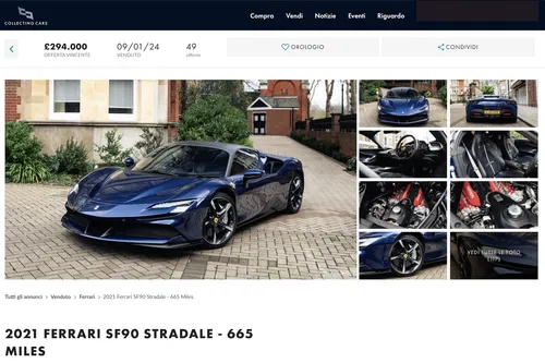 ferrari sf90 stradale collecting cars