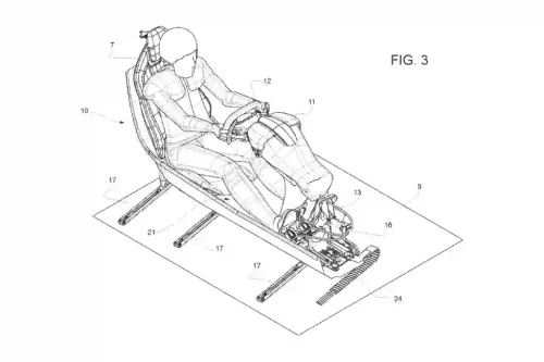 ferrari disegni brevetto postazione di guida scorrevole 8 w1024